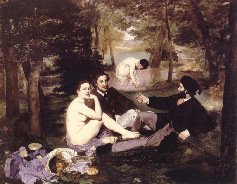 Edouard Manet le dejeuner sur l herbe china oil painting image